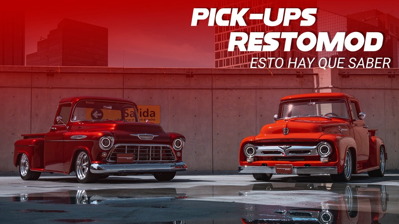 Ford F-100 56' y Chevrolet 57': esto hay detrás de un proyecto restomod ft. Effi Muñiz