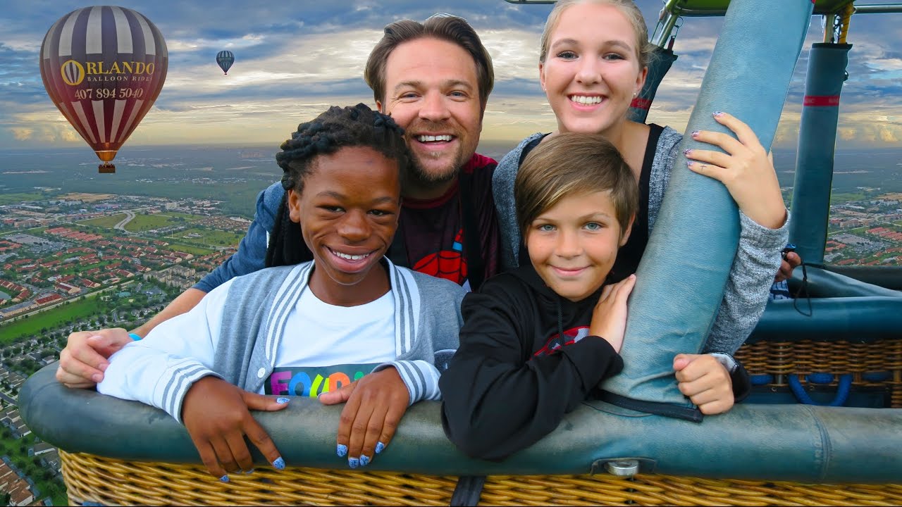 FLYING HIGH ! | Orlando Balloon Rides | Family vlogs