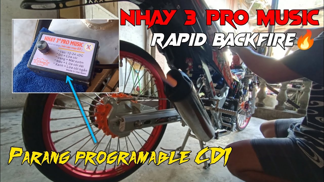 Nhay 3+ Pro Music Horn Relay | Rapid Backfire | Installed to Raider 150