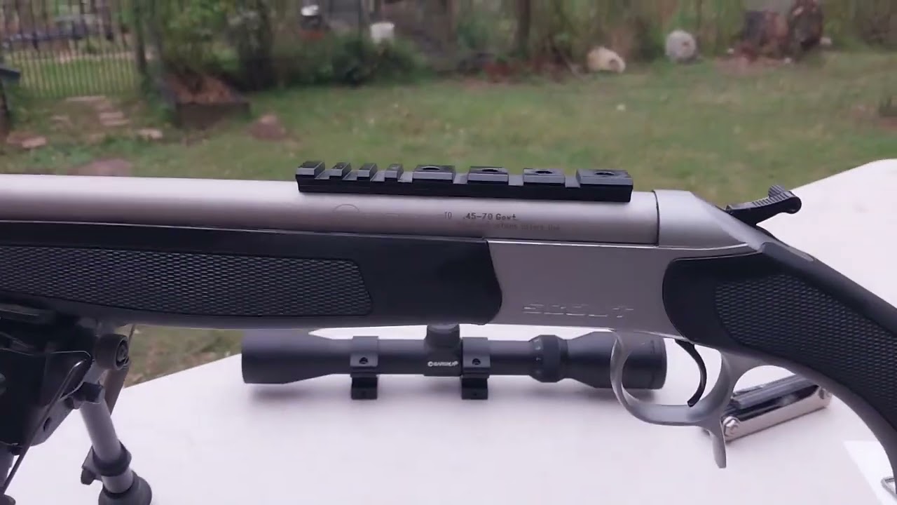 ОБЗОР ПРИЦЕЛА CVA RIFLE BARREL TRIGGER