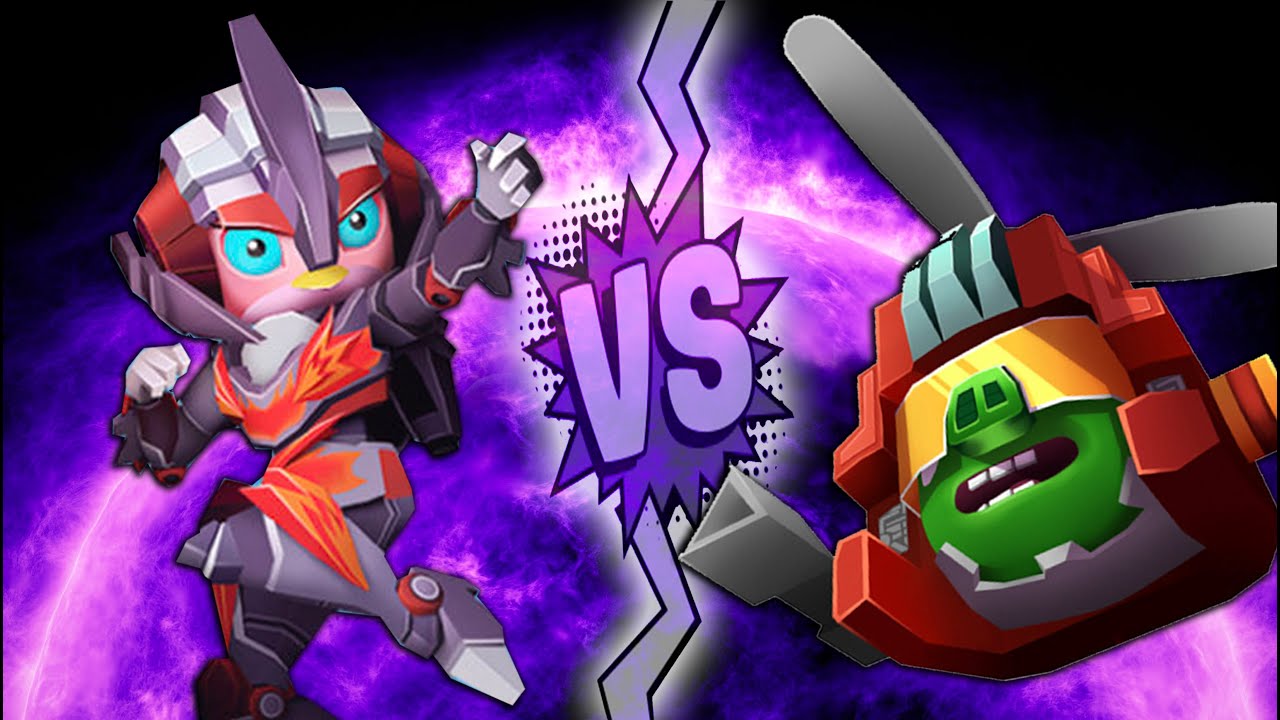 Angry Birds Transformers - BOSSPIG vs FLAMEWAR