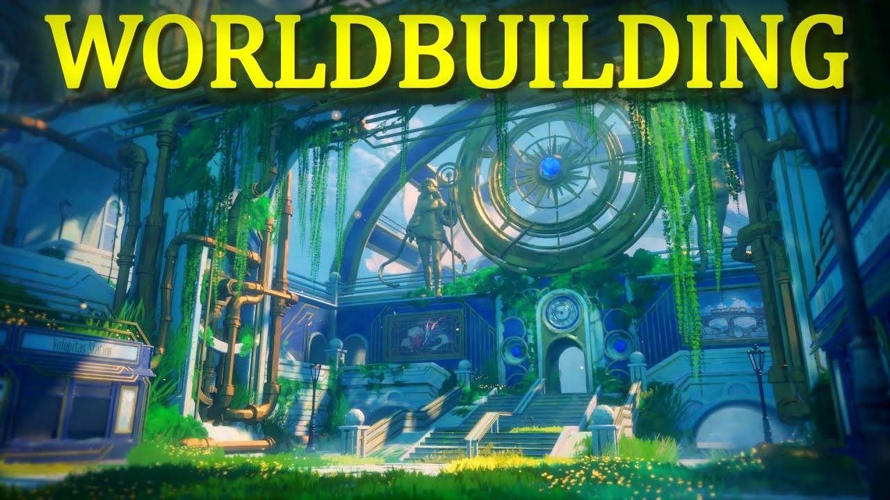 Как я создаю свой мир как художник | Проект по созданию миров