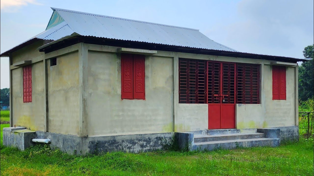 অল্প খরচের  ভিতর কিভাবে টিনশেড বাড়ি করবেন মালামালের হিসাব সহ