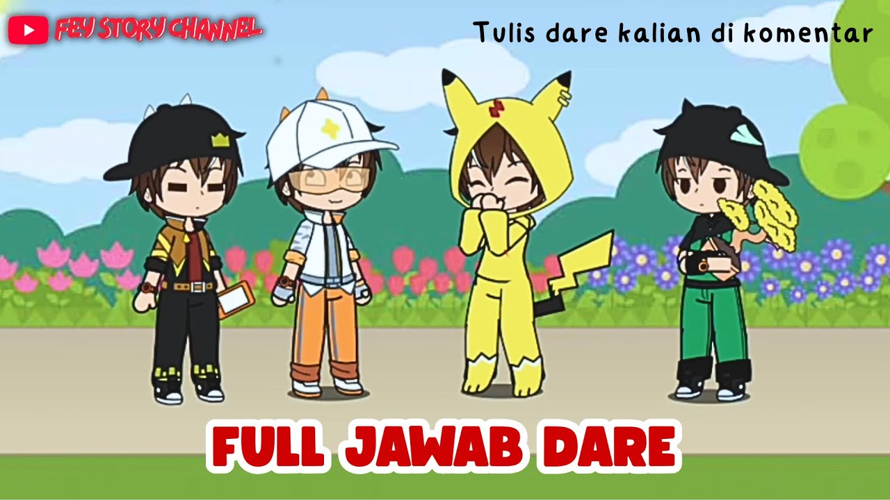 Full Jawab Dare Elemental dan Fusion dari Subscriber