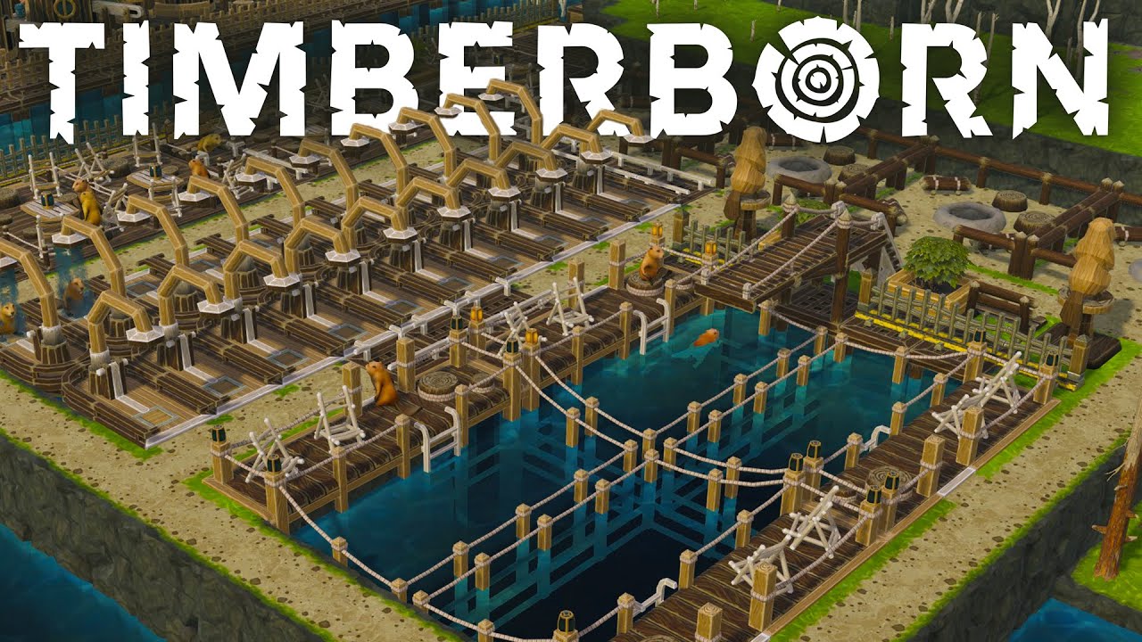 The Start Of Vacation Island Part 1 | Let's Play - Timberborn S9 E16