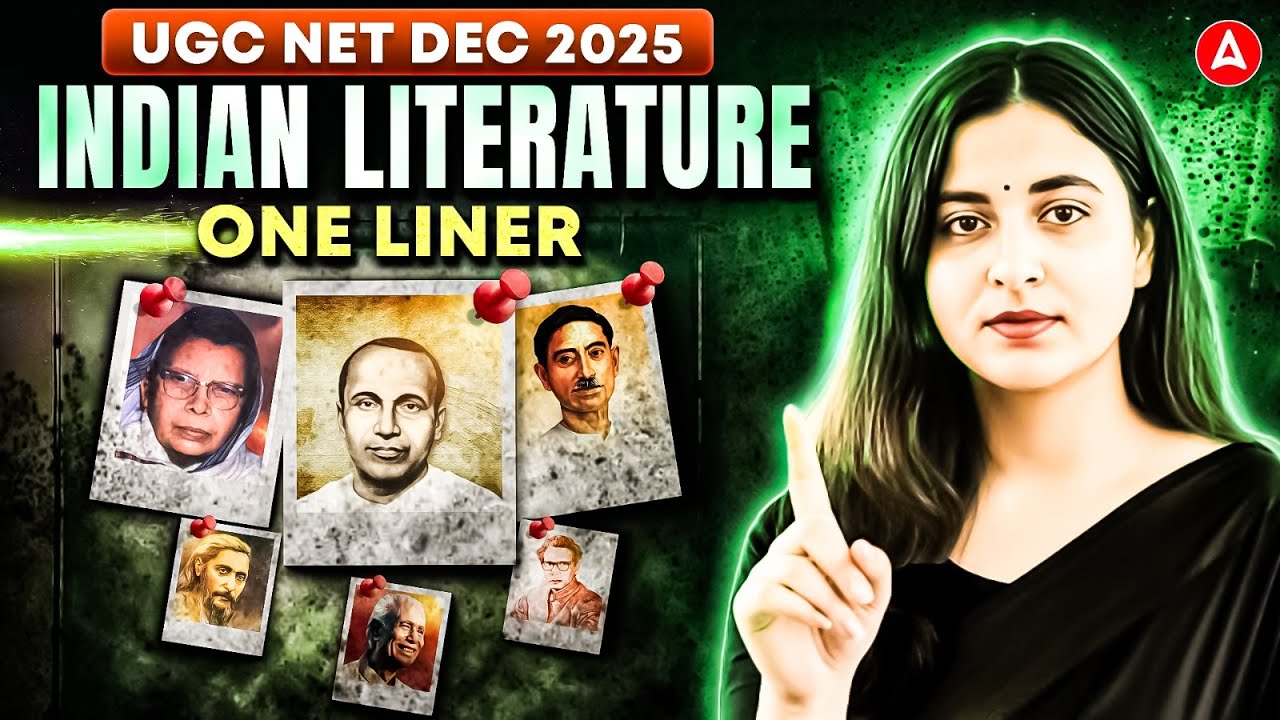 UGC NET English Literature Marathon | UGC NET English Indian Literature By Aishwarya Mam