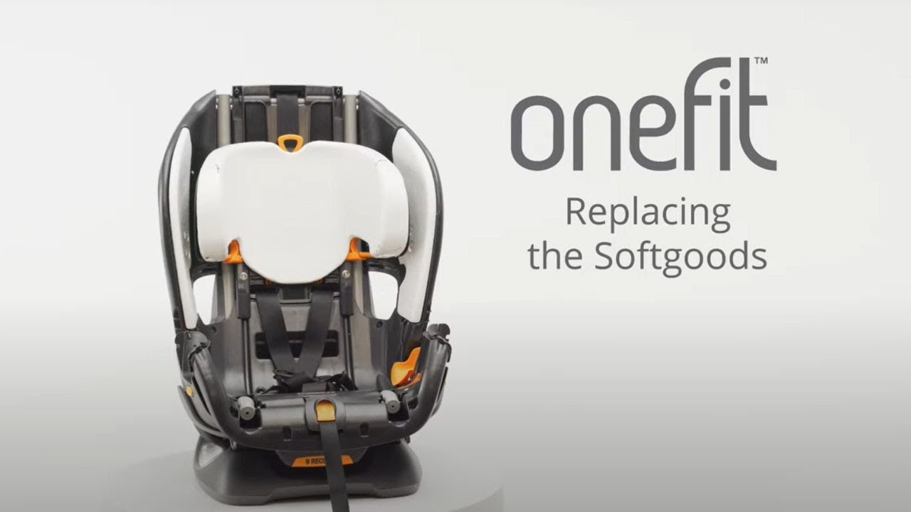 Chicco OneFit, OneFit LX & OneFit Max All-in-One Car Seat - Replacing the Fabrics