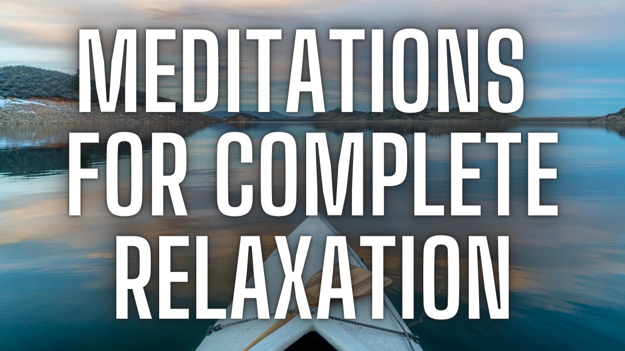 Meditations For Deep Relaxation, Releasing Stress, & Managing Anxiety by Linda Hall