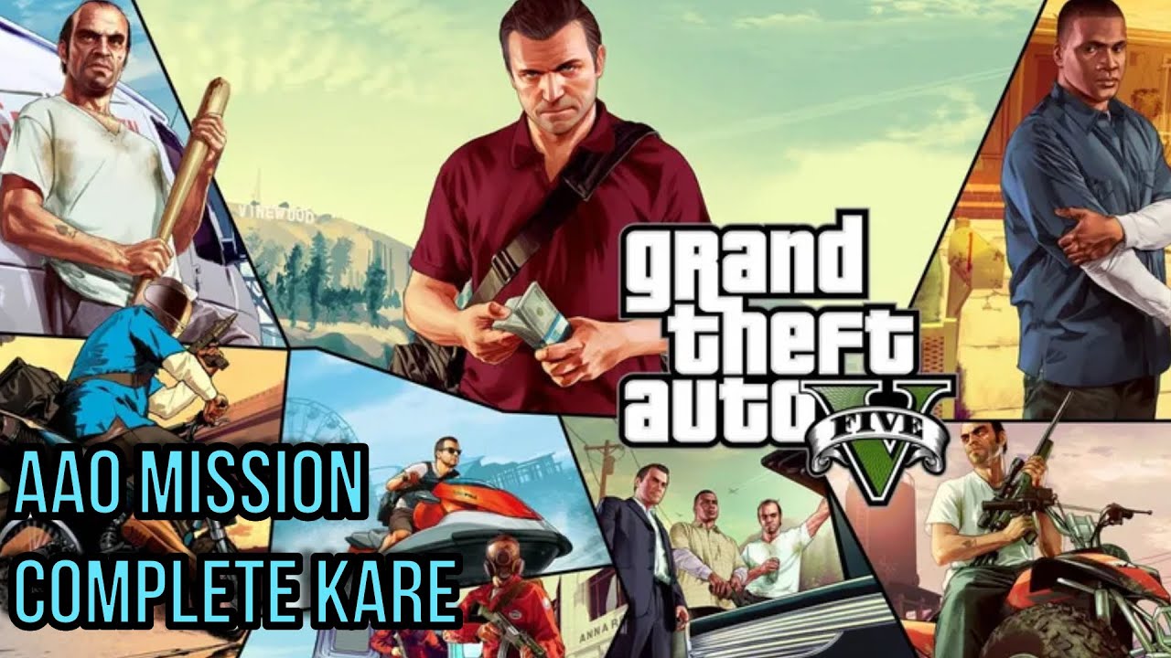 👉 MISSION COMPLETION GTA V PART-3  First Time Playing 😱 | Story Mode + Live Chat Masti 🔴