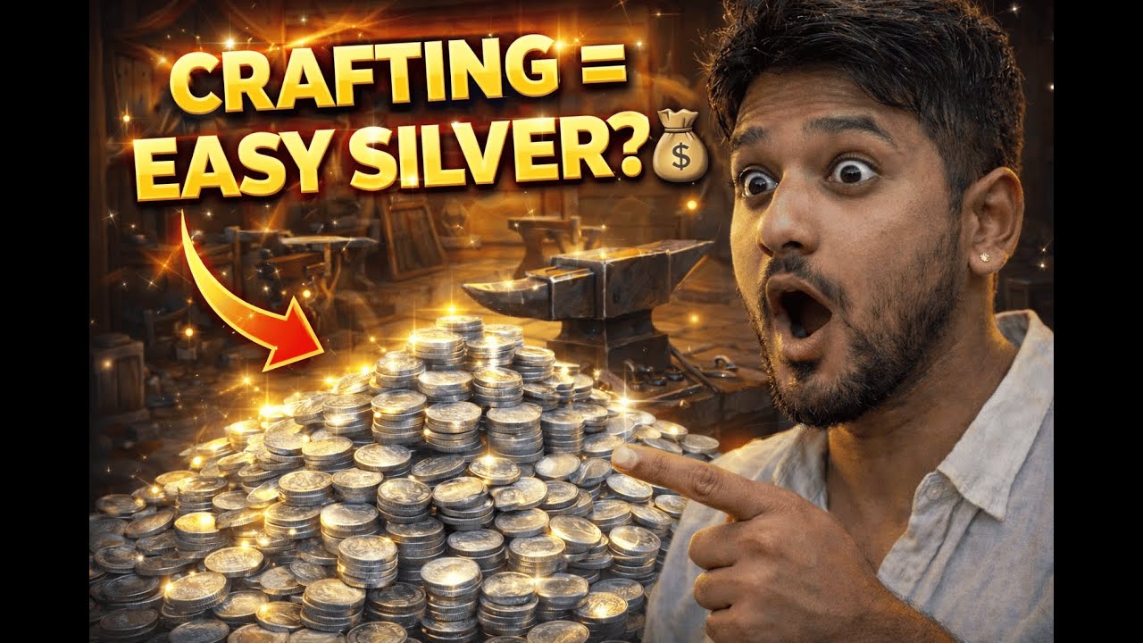“No PvP Only Profit! Crafting Se Silver Kamao | Albion Online Live”