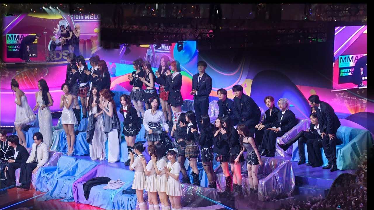 [에스파 aespa 베스트 여자그룹 수상] 여자아이들,라이즈 RIIZE,QWER, 에이티즈, 트리플에스 Reaction cam @241130 MMA 2024 직캠