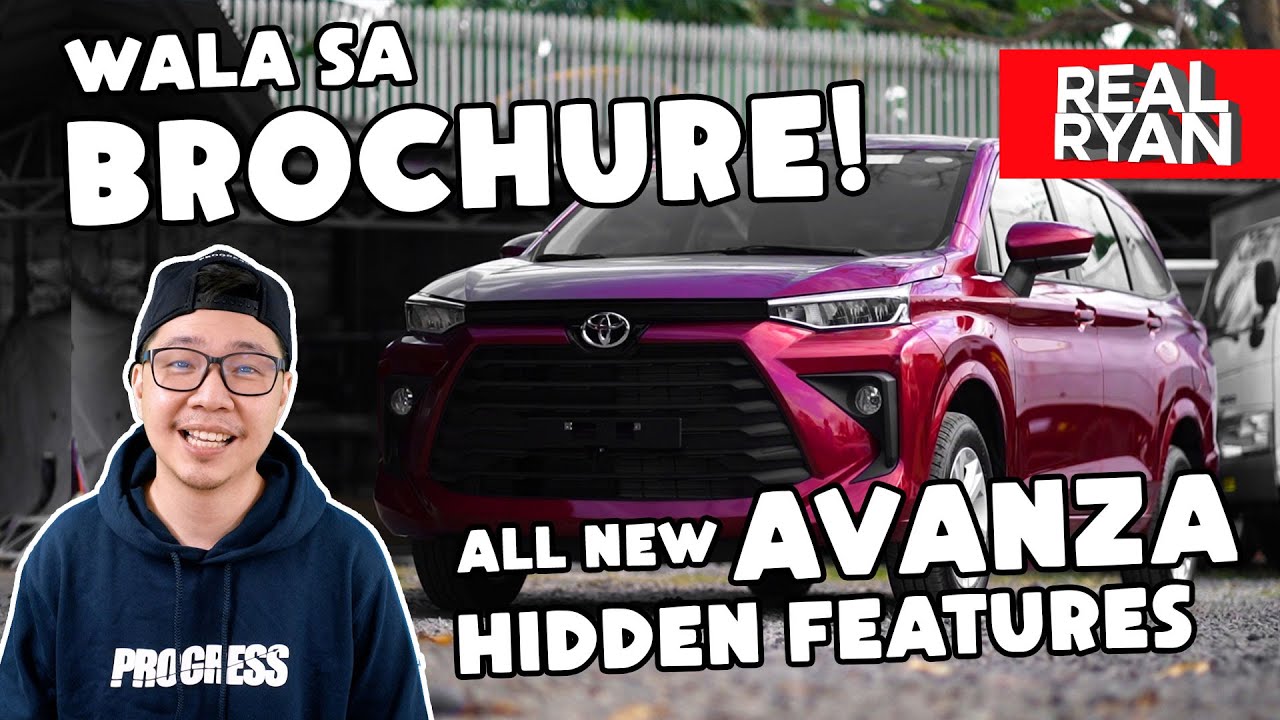 10 THINGS YOU PROBABLY DONT KNOW ABOUT TOYOTA AVANZA PHILIPPINES