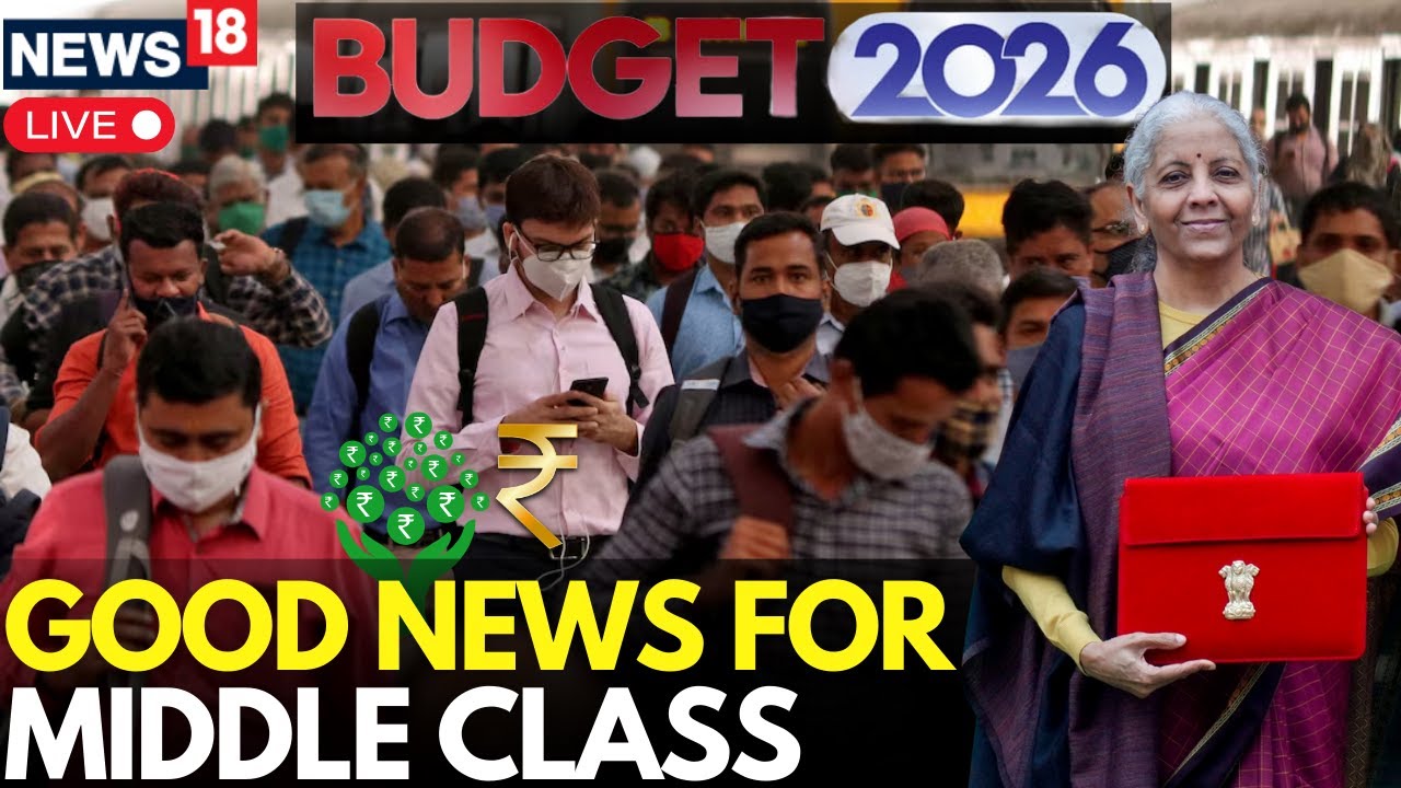 Budget 2026 LIVE – Major Announcements That Will Boost Middle Class Income | Nirmala Sitharaman