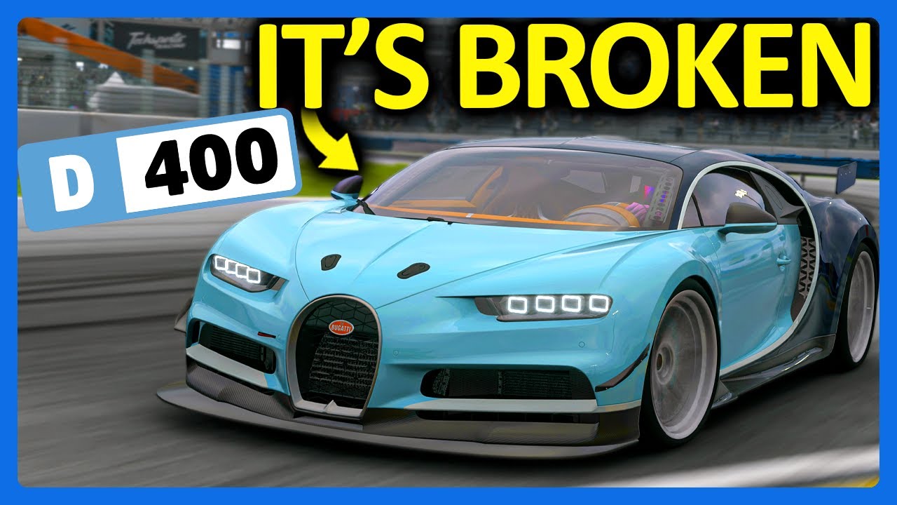 Forza Motorsport немного сломалась...