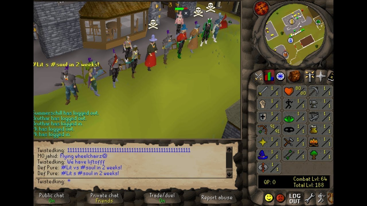 PvP Return Edgeville Pking 2-4PM EST