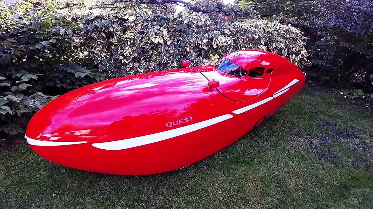 Carbon Quest Velomobile Walk Around