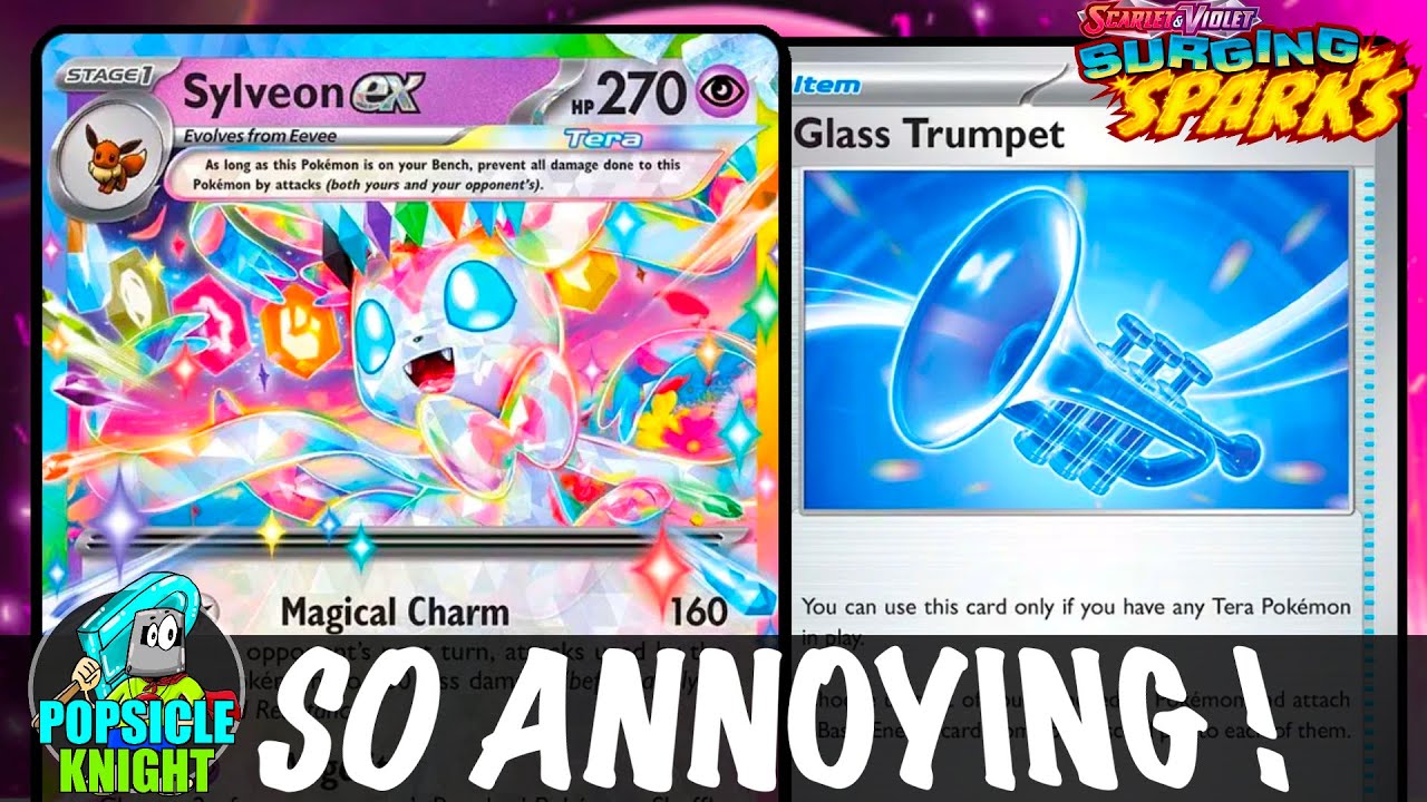 SYLVEON ex : Make Them Rage Quit by Disrupting Their Setup ! PTCGL Gameplay (SURGING SPARKS)