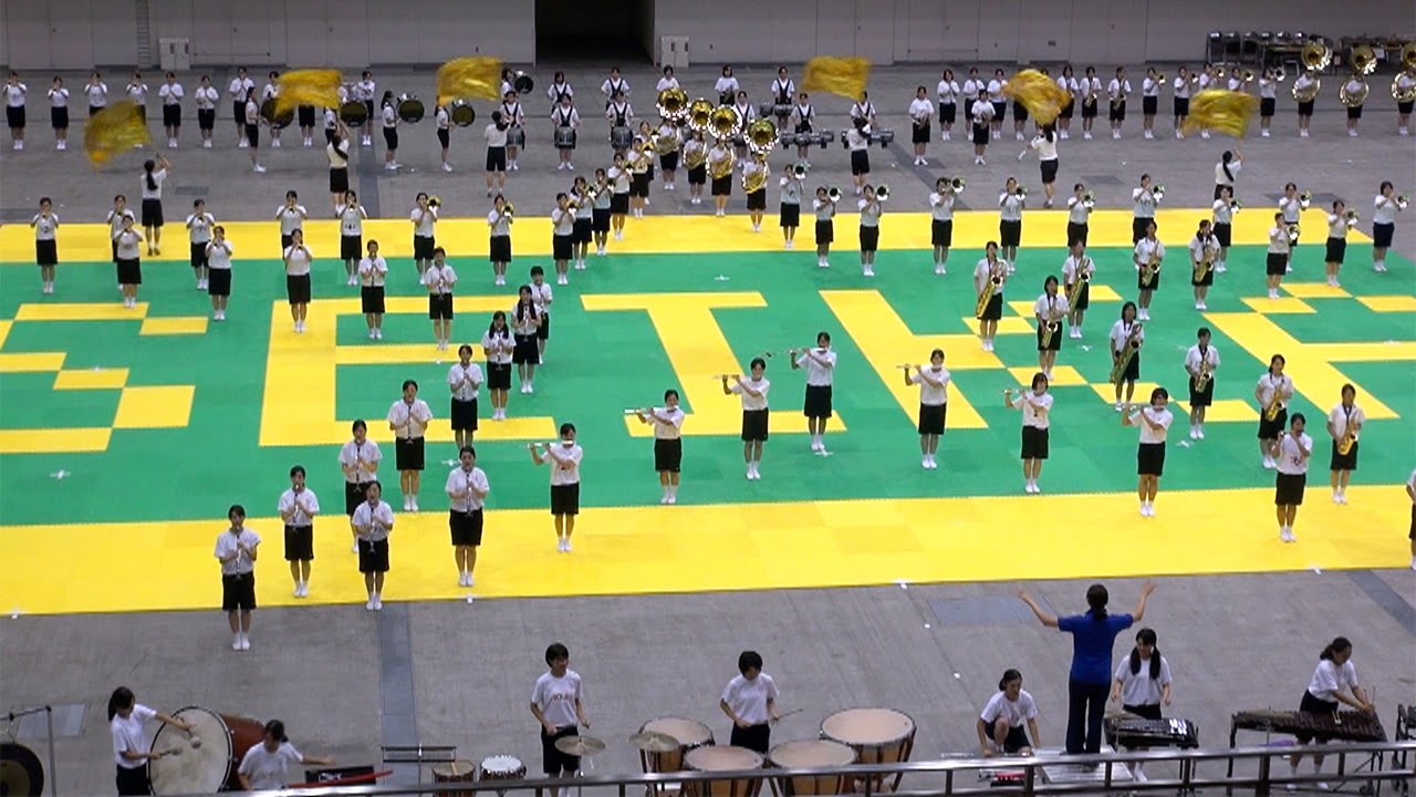 2016 精華女子高校 体育祭での【吹奏楽部マーチング】スターウォーズ
