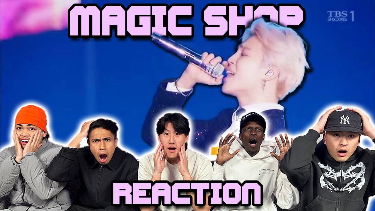 OUR FIRST TIME WATCHING BTS MAGIC SHOP!