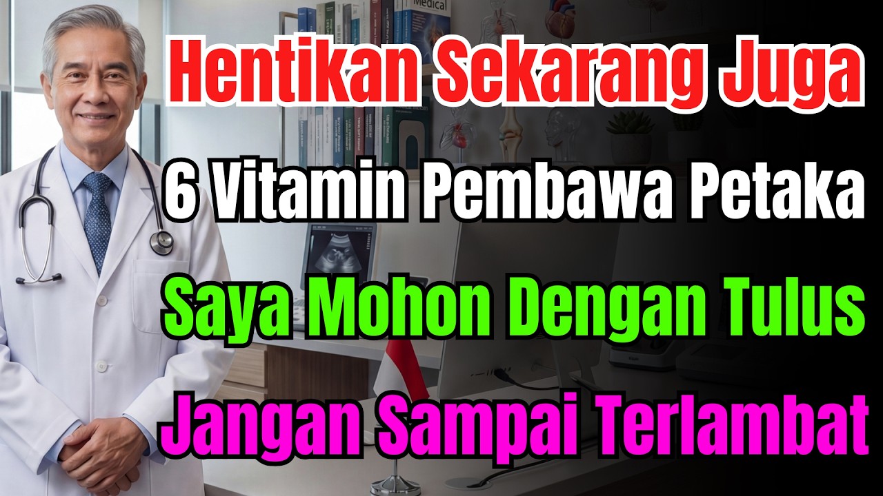 Stop Minum Vitamin Ini! Rahasia Apoteker Yang Diungkap Dokter Senior 30 Tahun Untuk Masa Tua.