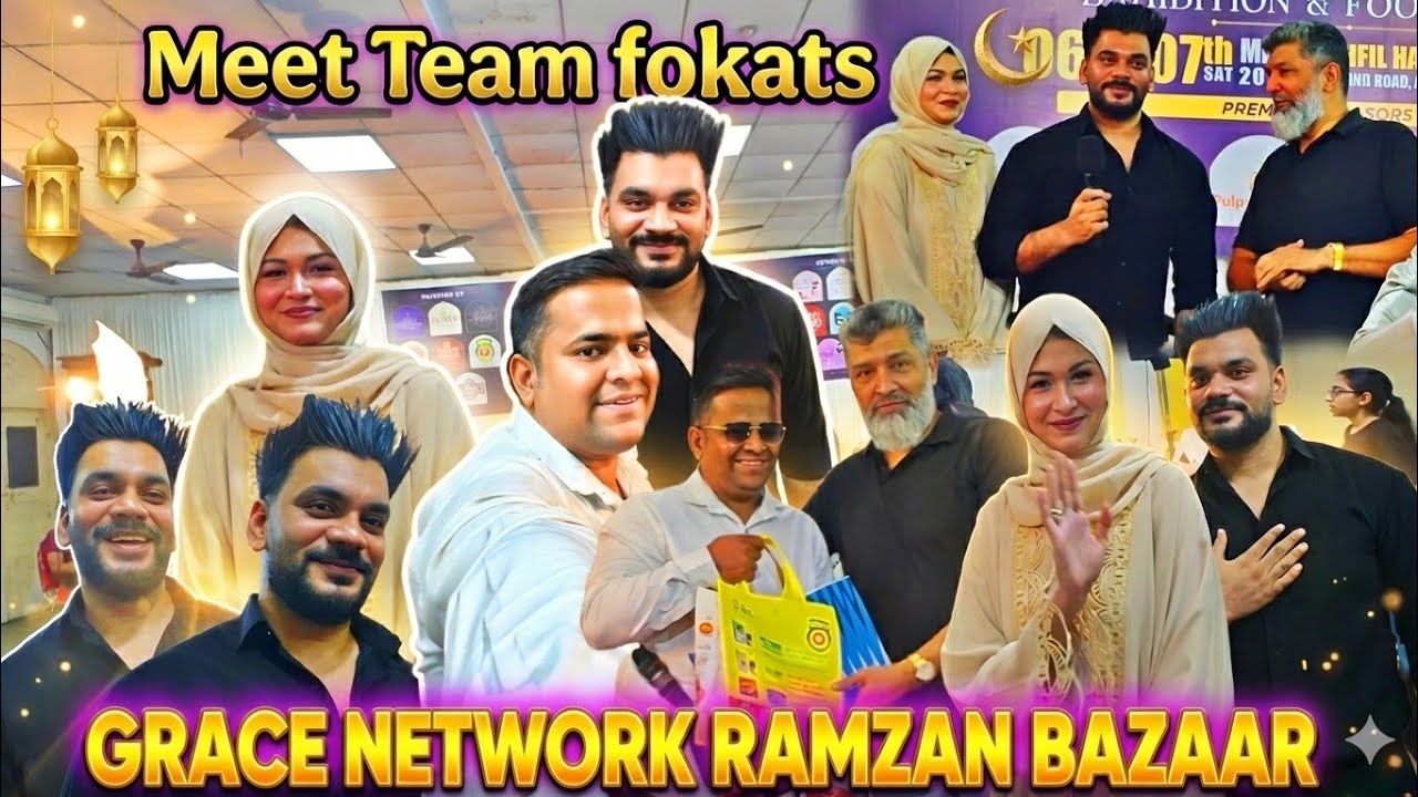 Grace Network Exhibition Ramzan Bazaar | Ramadan Bazaar Mumbai | Meet Fokats YouTubers