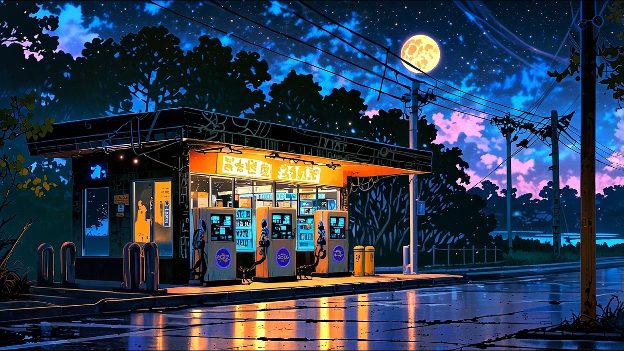 Shimokitazawa After Rain | Quiet Streets and Soft Lofi for Late Nights