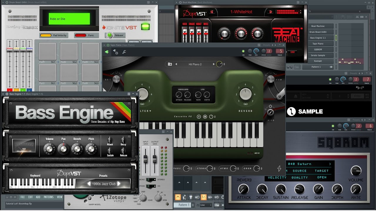 Tutorial De Plugins para Lofi Y Boombap