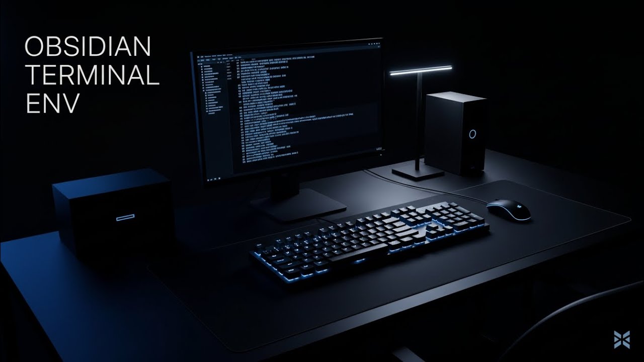 Obsidian Terminal — Dark Ambient for Deep Coding | 3 Hours