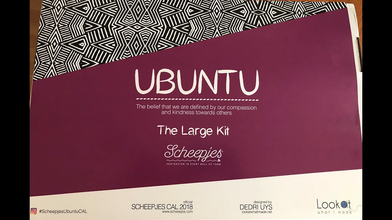 Mike's Creatieve Wereld | Unboxing Scheepjes Ubuntu Cal Kit Large