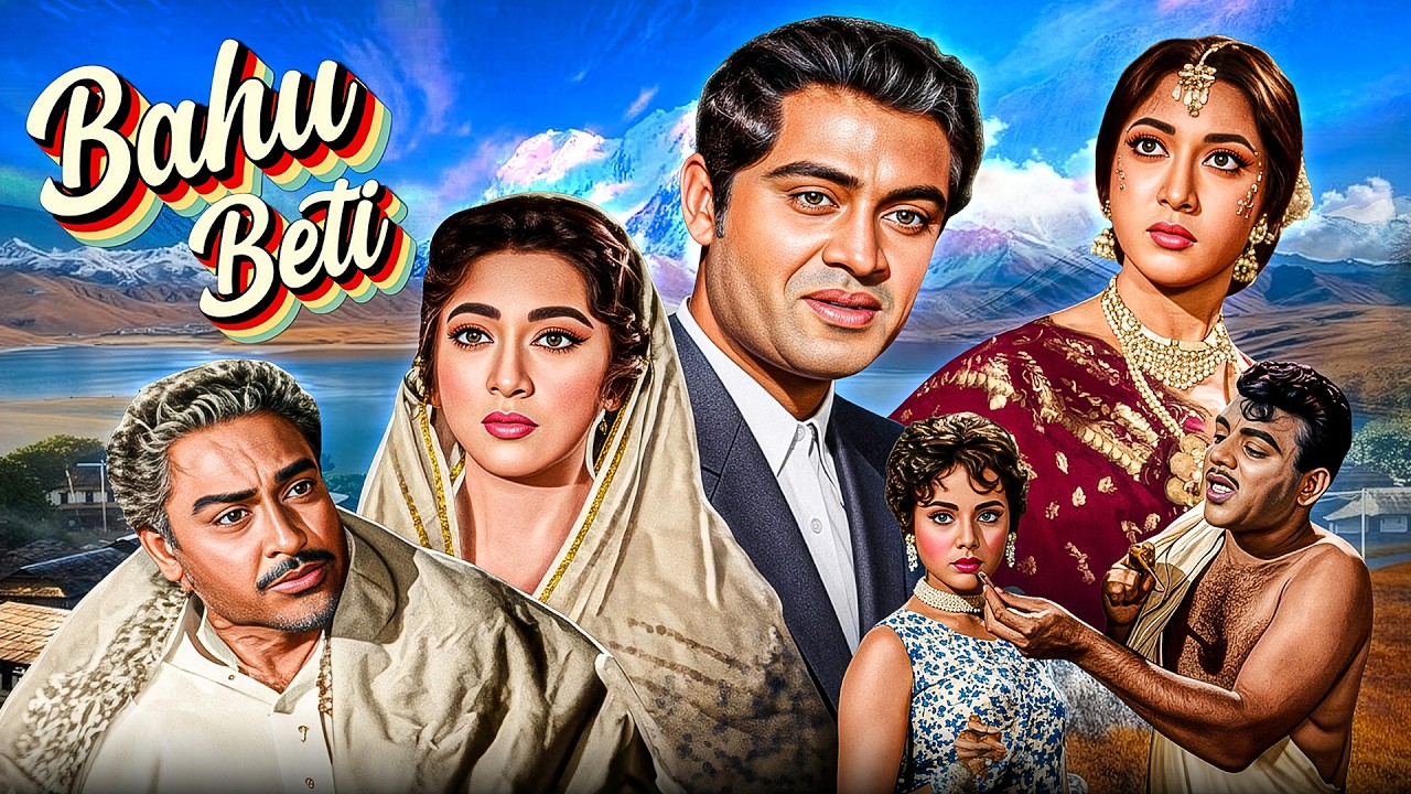 Bahu Beti (1965) Full Movie | Family Sacrifice 💔 - Mala Sinha, Joy Mukherjee, Ashok Kumar |Classic