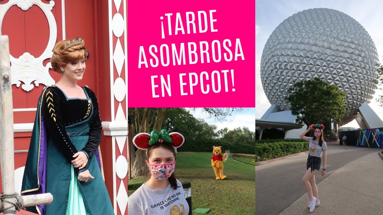 ¡PERSONAJES EN EPCOT, NUEVA PELÍCULA AWESOME PLANET Y KATSURA GRILL! / VLOG DISNEY WORLD