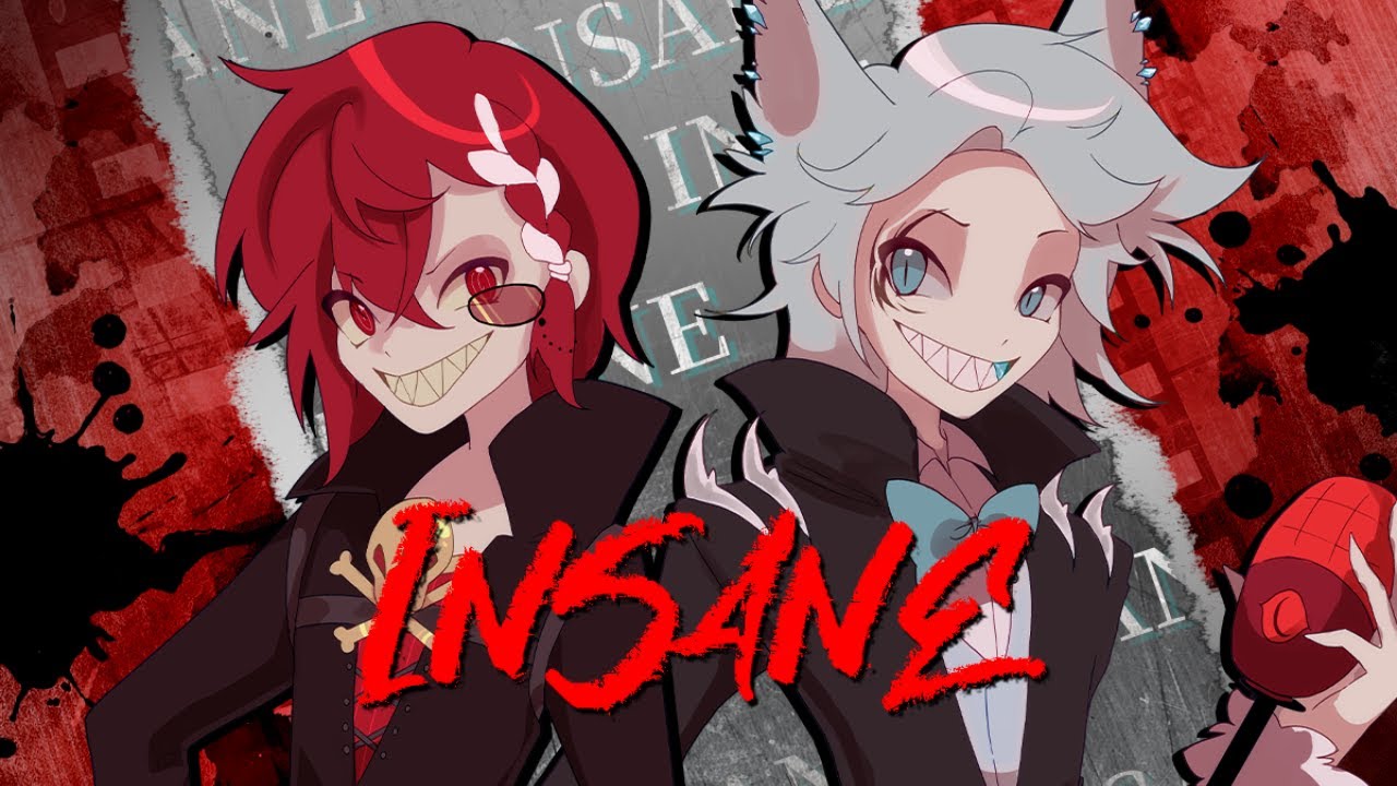 【Insane】INSANE (A Hazbin Hotel Song)-Black Gryph0n & Baasik【@TyrNoir &@AkaneJun  ¦ Cover】