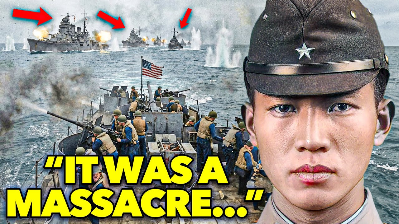 When 75 Men Faced 20 Japanese Warships — The 37-Minute Attack That Should've Killed Them All...