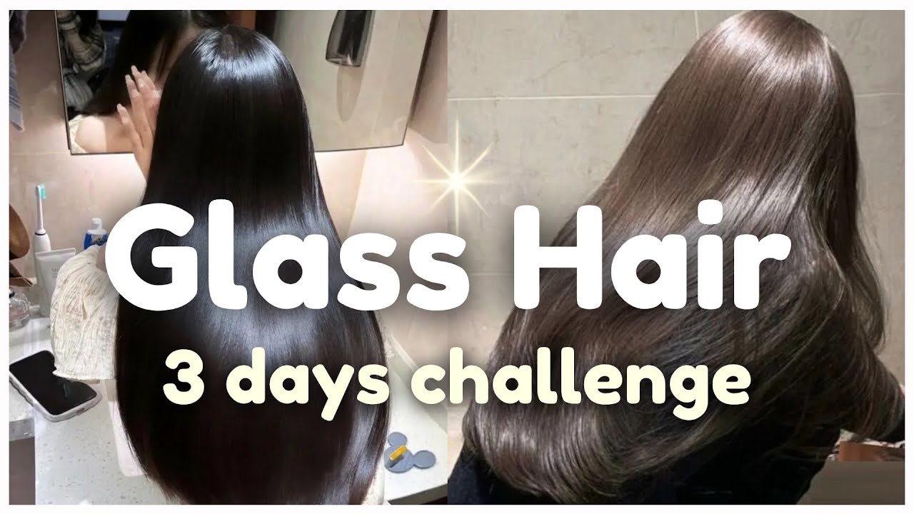 How to get GLASS HAIR in just 3 days + bonus tips