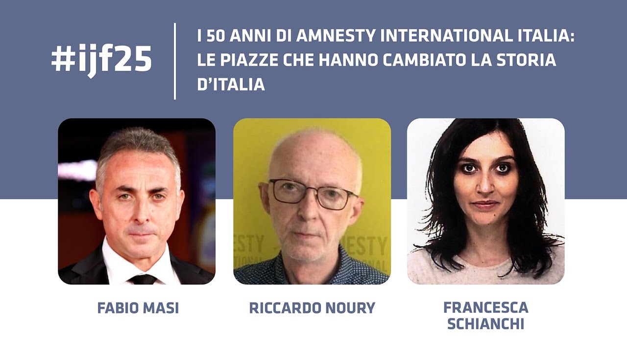 I 50 anni di Amnesty International Italia: le piazze che hanno cambiato la storia d’Italia