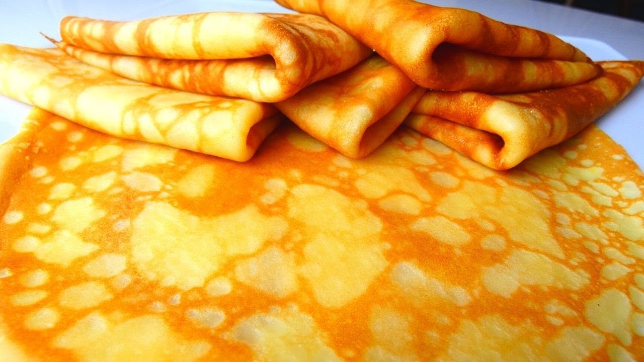 Рецепт блинов - вот как готовятся лучшие блины