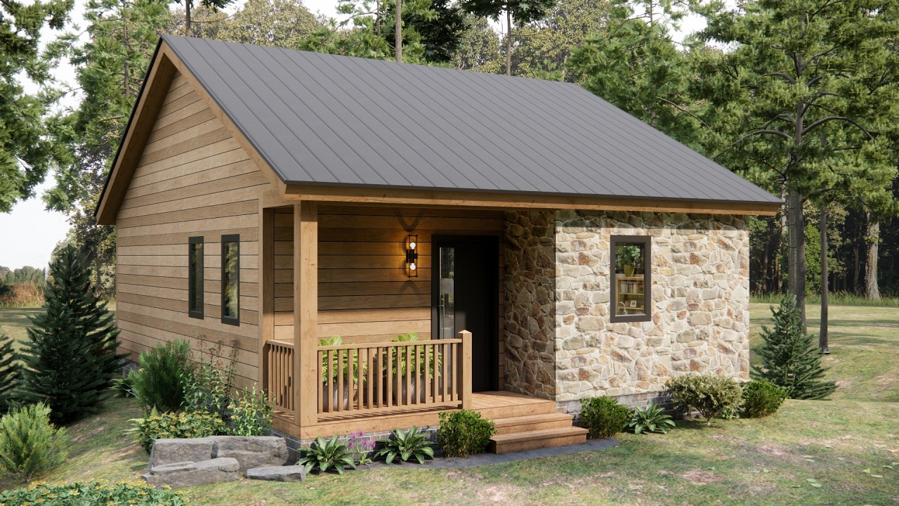 Falling for This Tiny Home – Simple, Sweet, and Serene (538 sqft) (50 m²)