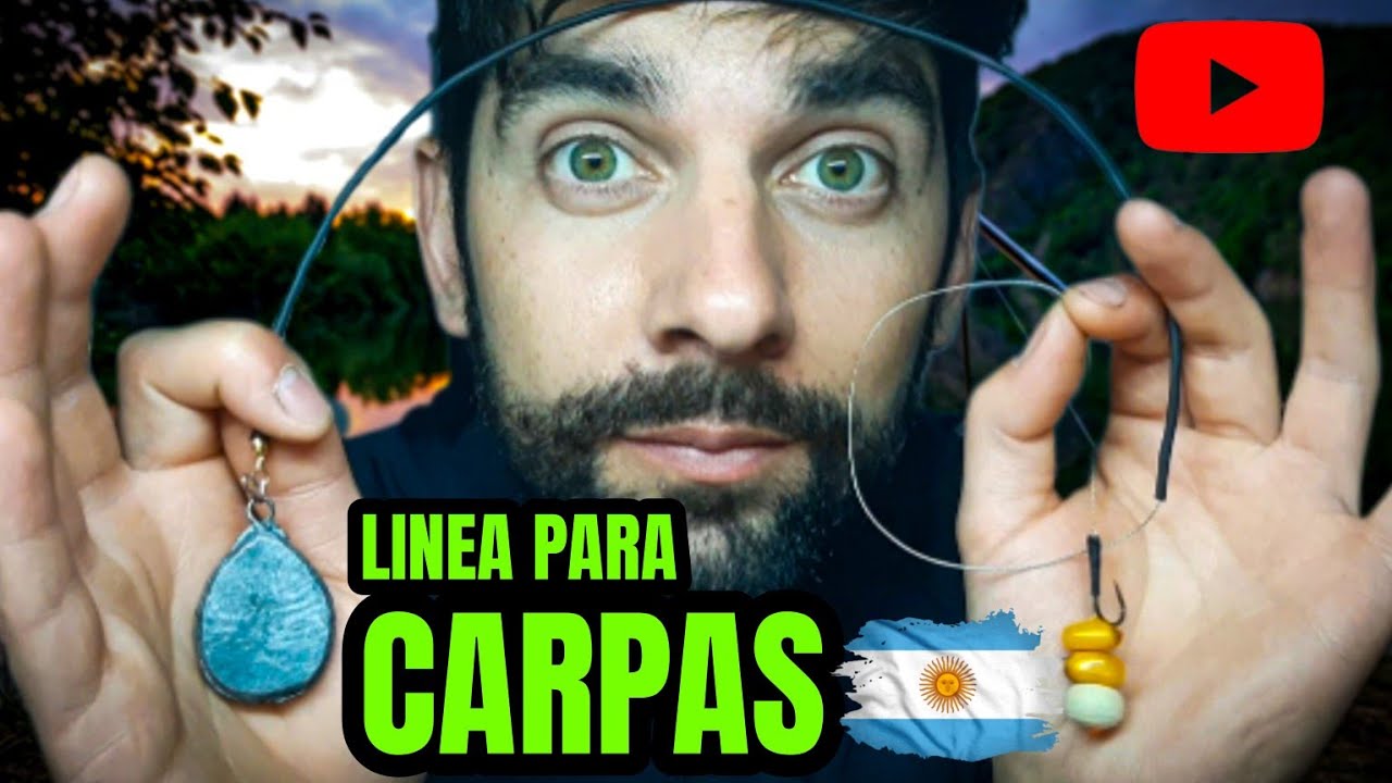 LINEA PARA PESCAR CARPAS - MUY EFECTIVA