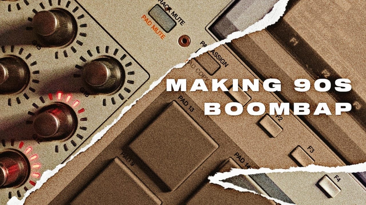 Making a Dark Boom Bap Beat #4 on the MPC Renaissance sampling vinyl, SP404 & mixing it in Ableton