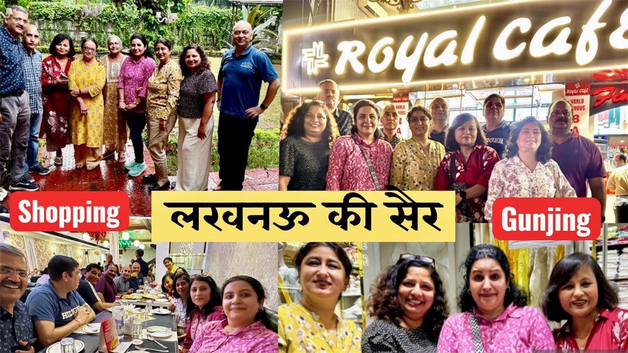 Lucknow mai Chikan ki shopping aur Hazratgunj ki ser 😍❤️ || Lucknow Travel Vlog || Bela Thapa 