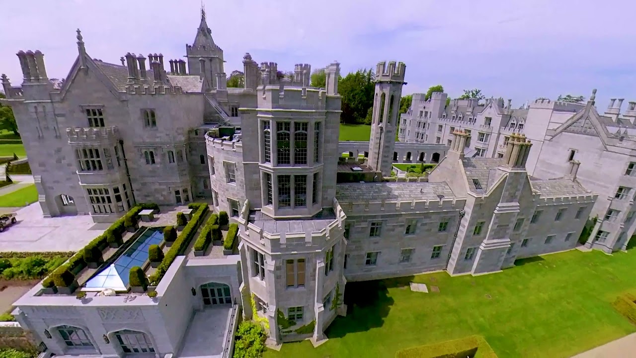 Adare Manor Hotel, a birds eye view