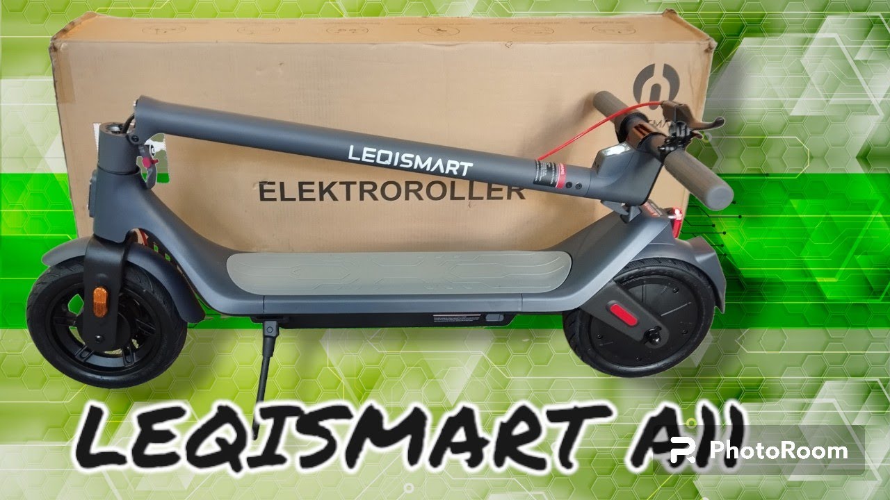 LEQISMART A11 Unboxing & Technische Daten / E-Scooter mit Straßenzulassung /
