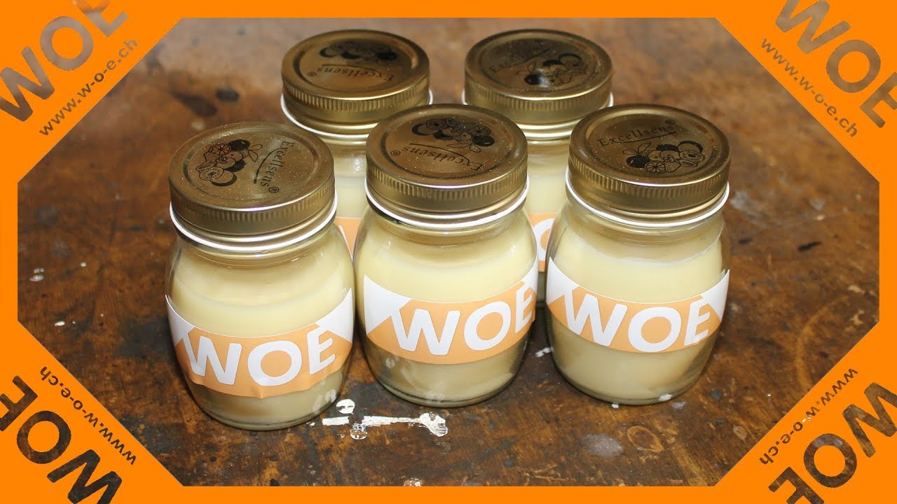So machst Du 100% Lebensmittelechten Holzbutter selber | WoE