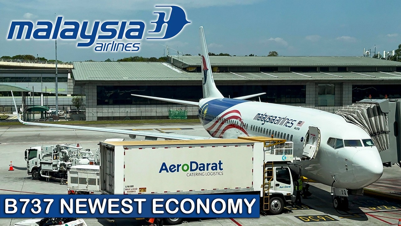 Onboard MALAYSIA AIRLINES’ B737 NEWEST Economy Class - KL to Kota Bharu