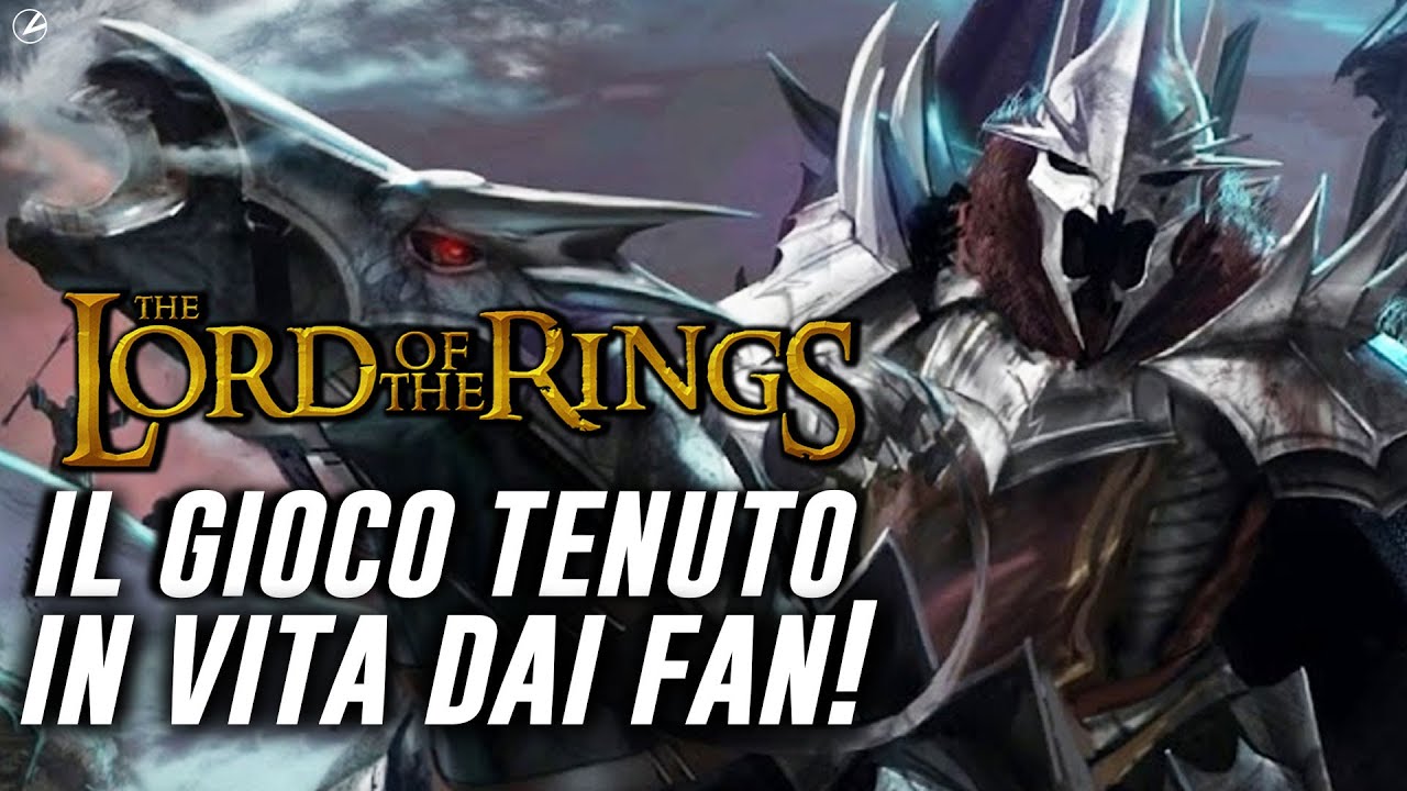 IL GIOCO DE IL SIGNORE DEGLI ANELLI TENUTO IN VITA DAI FAN