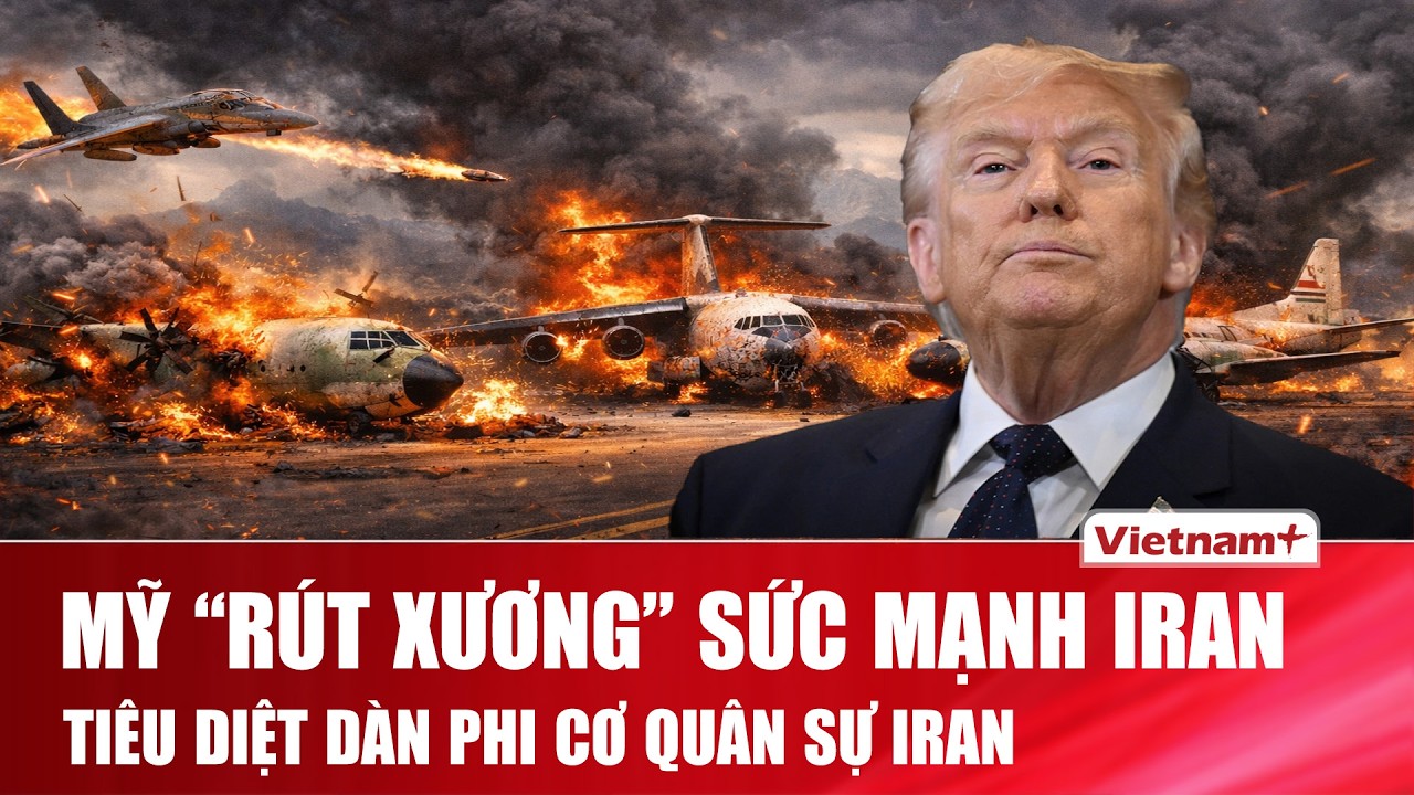 Mỹ “lột sạch” nanh vuốt Iran: “Át chủ bài” không quân thành sắt vụn sau 10 ngày