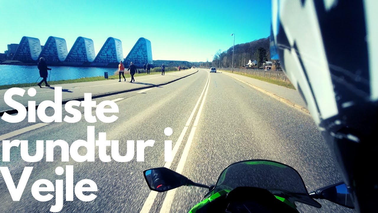 Sidste tur til Vejle på motorcykel