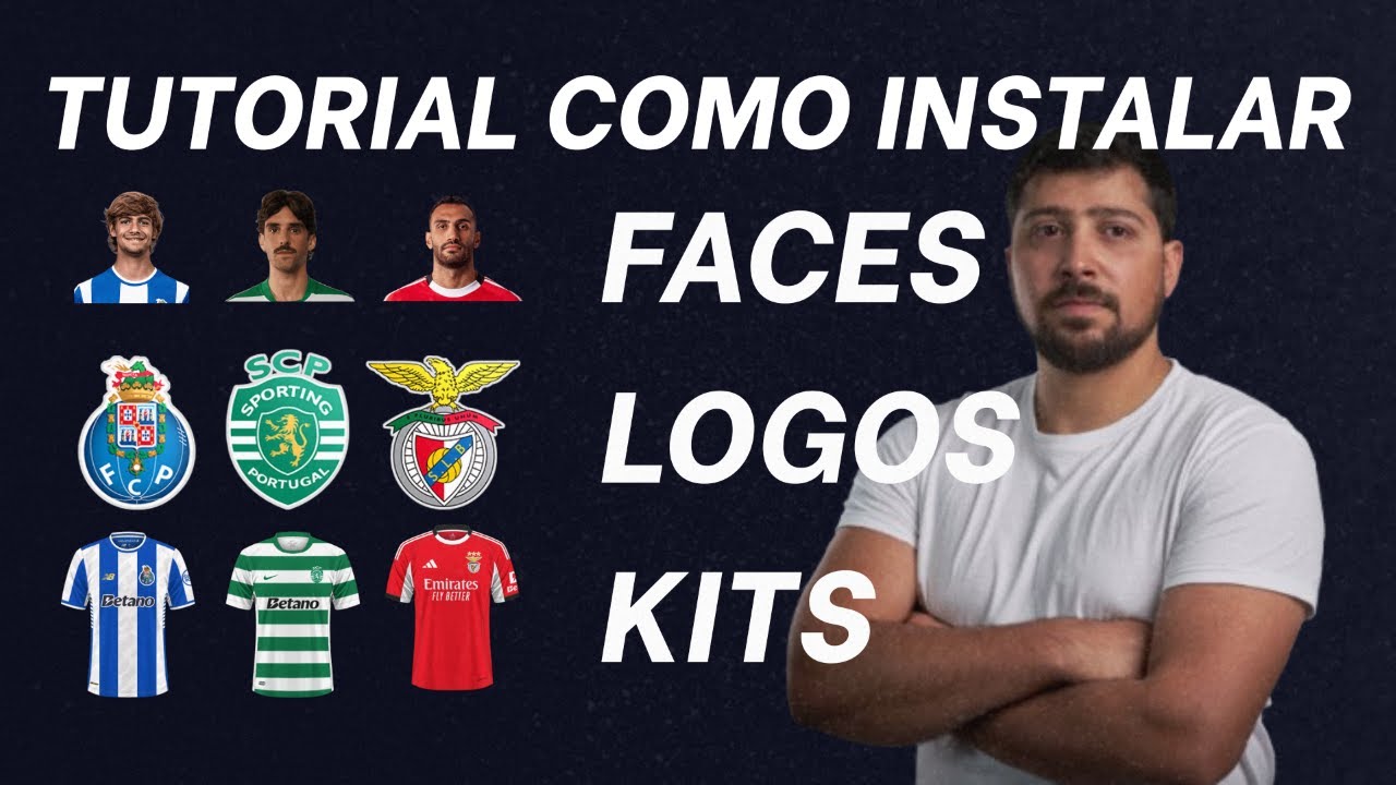 Como Instalar Logos, Faces e Kits no Football Manager 2026 | Guia Completo FM26