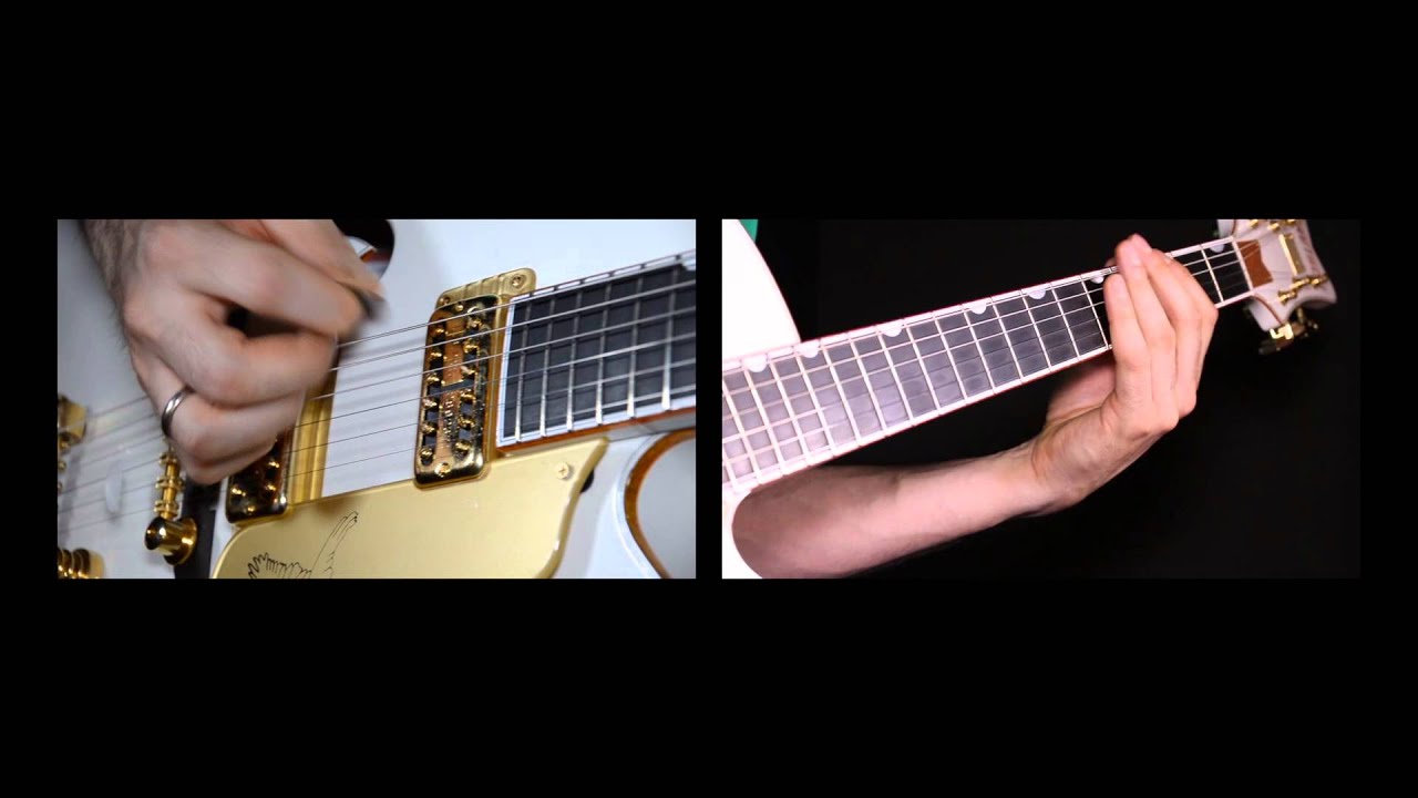 Solo 3 Just Scotty (up to tempo + slow) | Rockabilly Guitar | Lars Schurse
