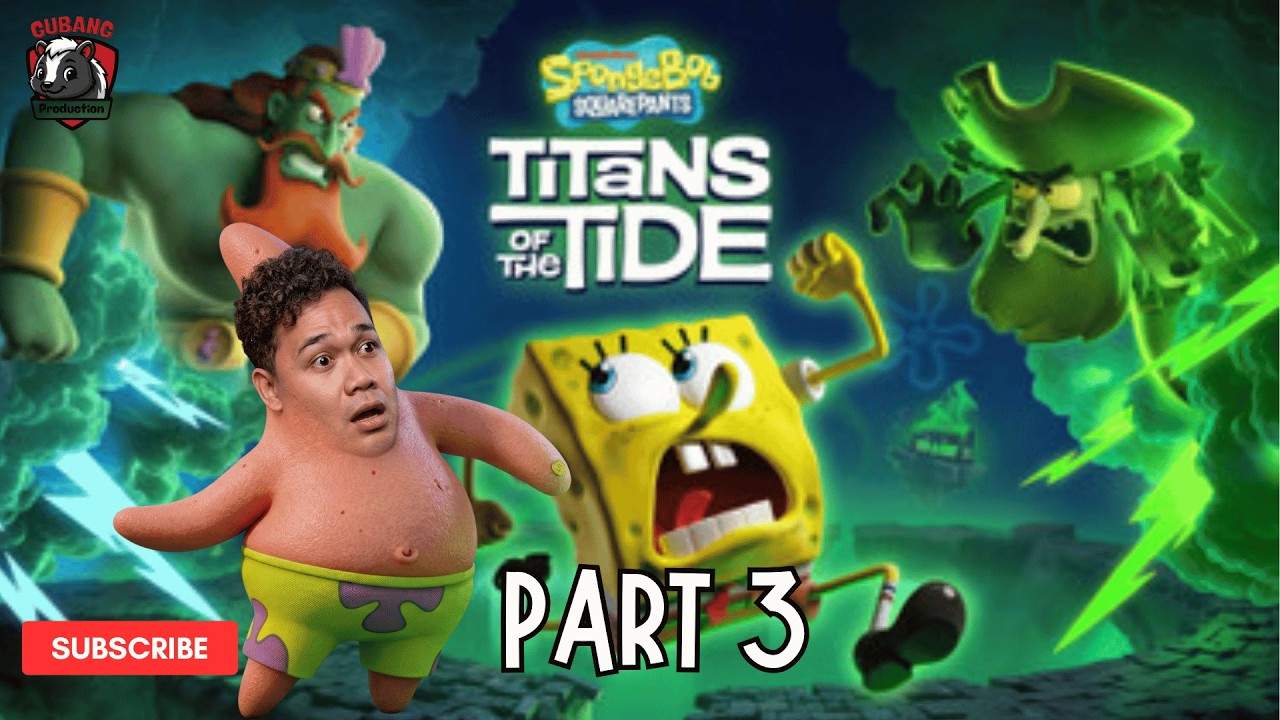 SPONGEBOB TITANS OF THE TIDE PART 3 | SELESAI BICARA DENGAN DEWA NEPTUNE! MISI BESAR DIMULAI!